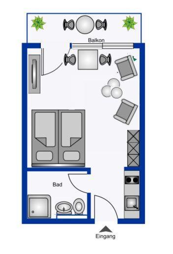 Nordland Appartements - Wohnung Suedfall Wyk auf Föhr Exterior foto
